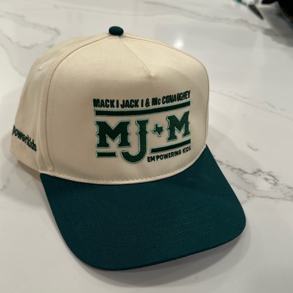 Mack Jack and McConaughey MJM trucker hat